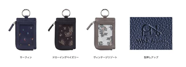 Zipper Pass Case Color Variations