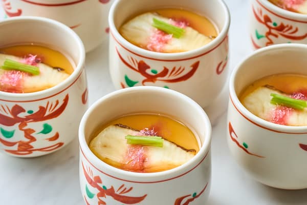 Sea bream chawanmushi