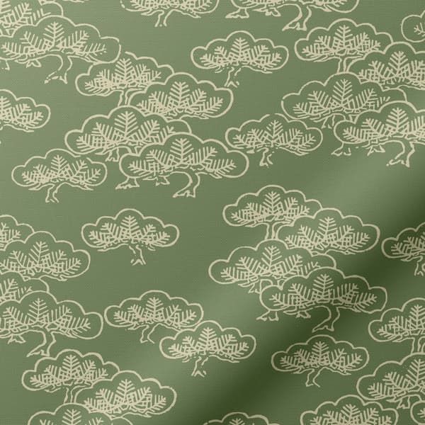 Matsu (Pine) pattern in Budding colorway