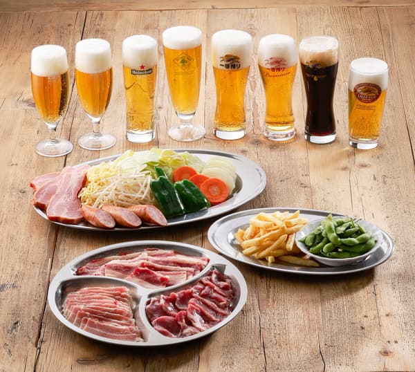 Menu BBQ Paket Standar untuk akhir pekan dan hari kerja Juli hingga September