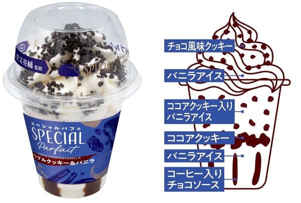 Special Parfait Triple Cookie & Vanilla