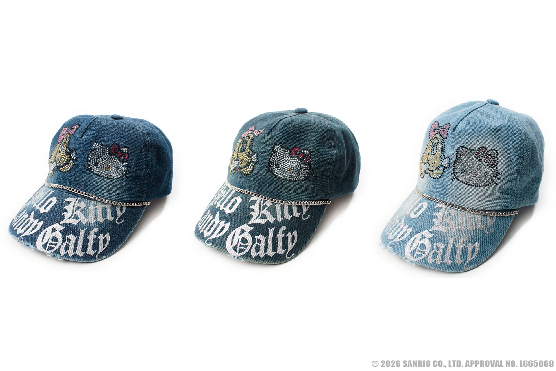 Kirakira Denim Cap