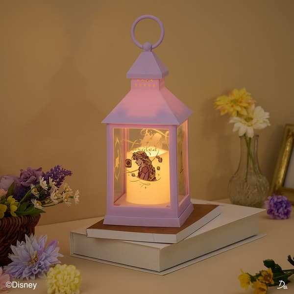 LED lantern with Rapunzel theme