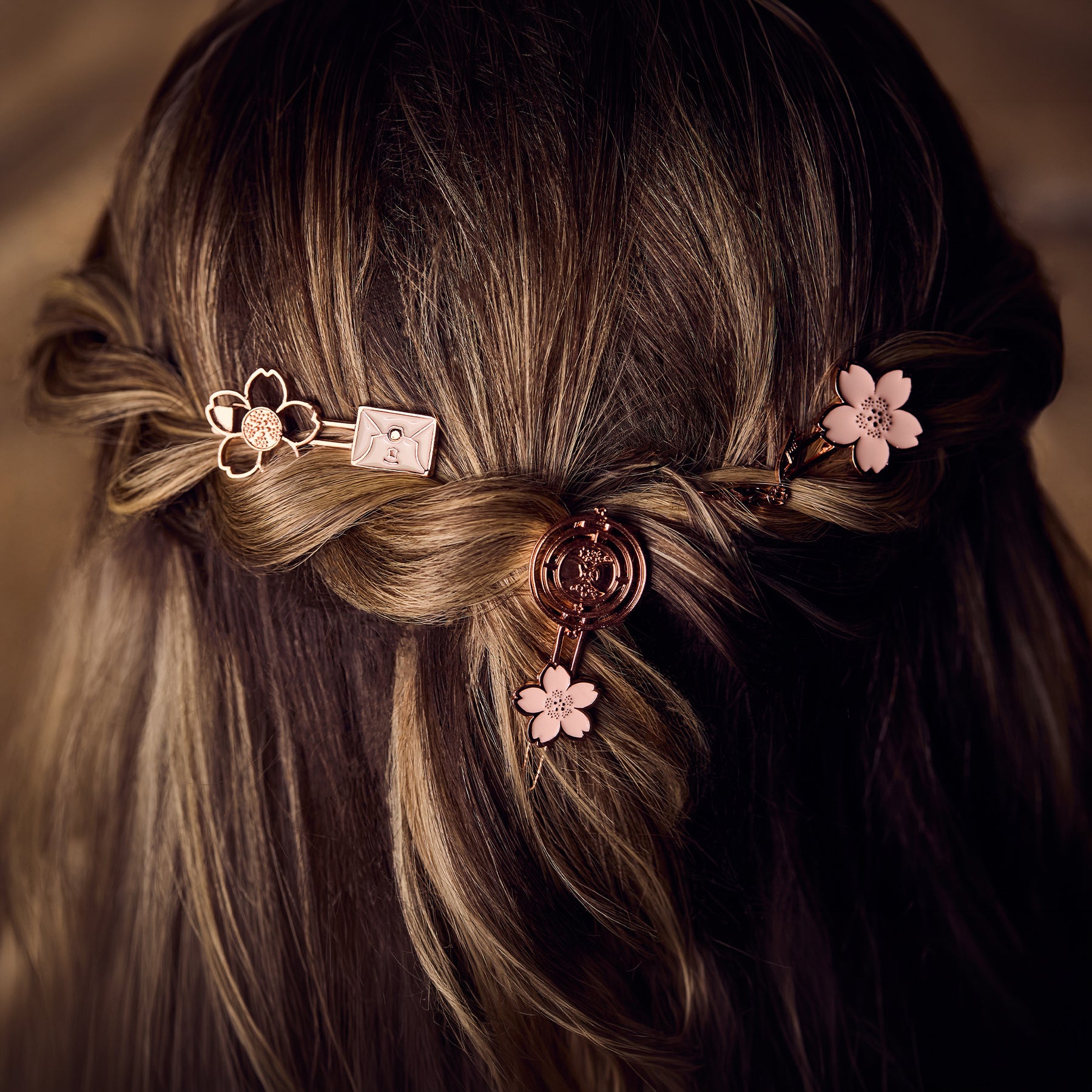 Sakura Hair Pin 3-Piece Set