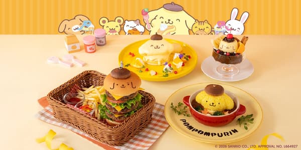 Pompompurin Ouchikamori Cafe