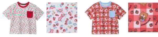 Kaus anak-anak dengan seluruh cetakan