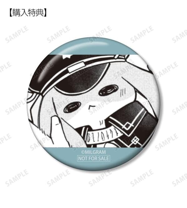 Pre-order bonus comic can badge