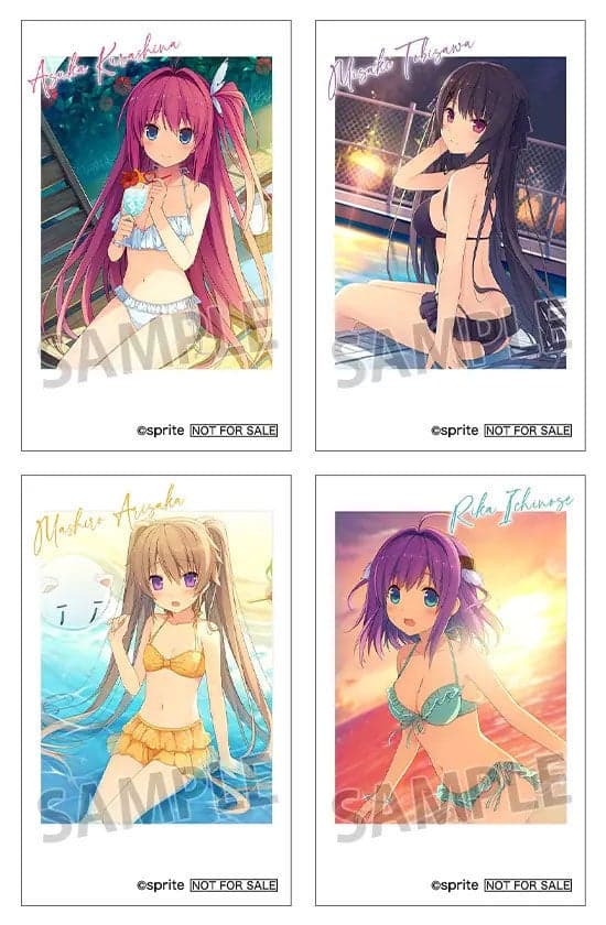 Mini photo-style cards (4 types)