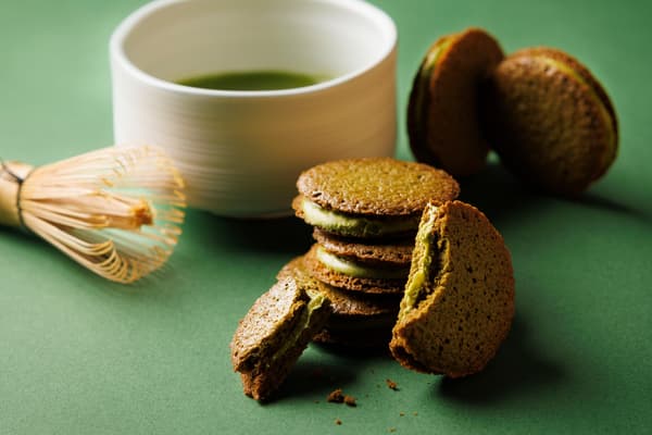 KARON Tuile Sandwich Uji Matcha
