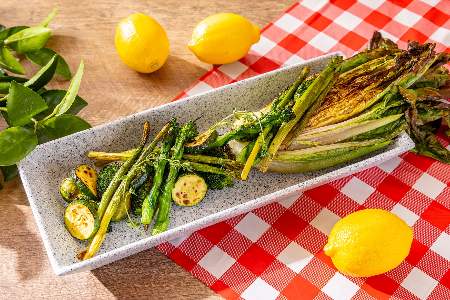Roasted Vegetables with Anchovy and Herbs