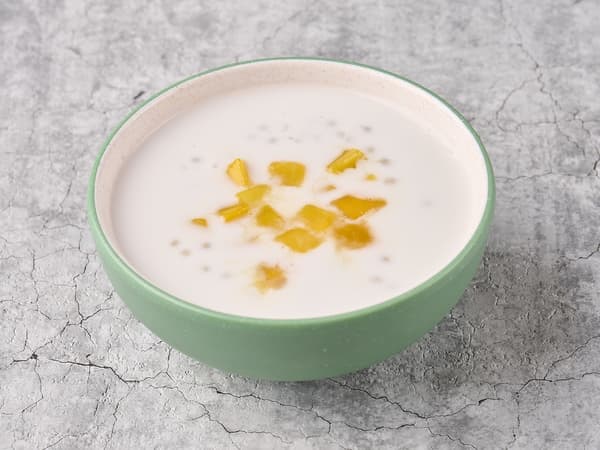 Postre de tapioca de coco