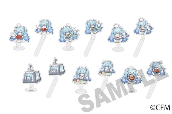 Snow Miku x HIROSAKI×HAKODATE Acrylic Prop & Stand