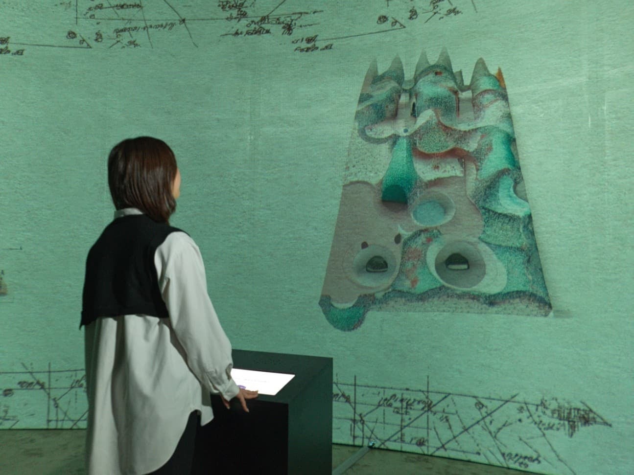 Area 4 Title: 가우디의 작업실 ②