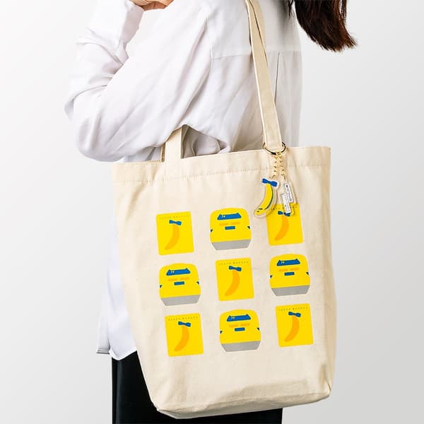 Bolso tote Tokyo Banana x Doctor Yellow