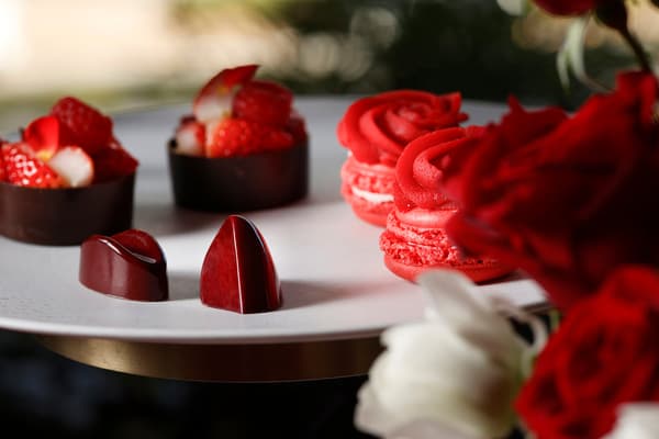 Strawberry Coffret featuring fresh Japanese strawberries