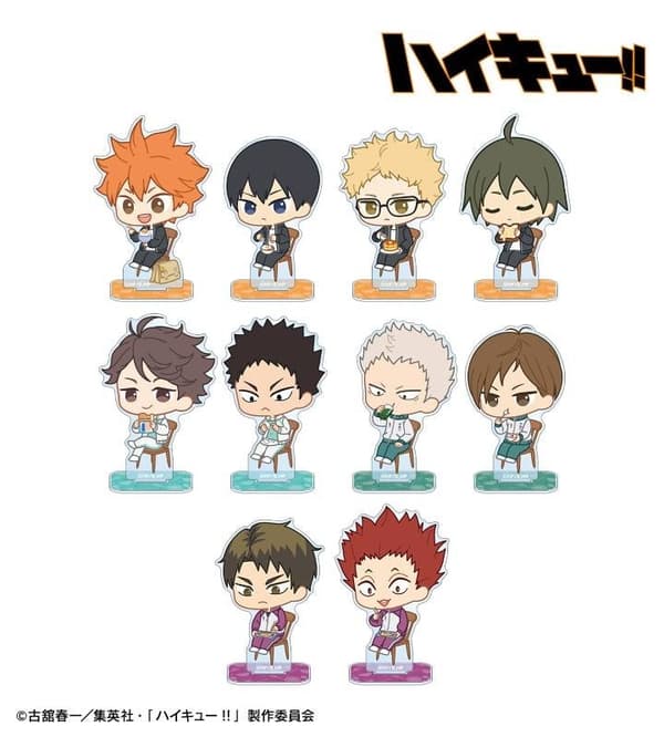 Haikyu!! Trading Chibi Character Morning Ver. Acrylic Stand Ver.A