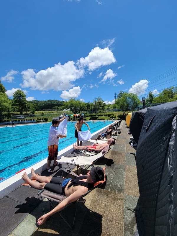 Sauna aroma experience setup