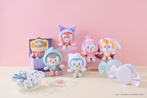 SONIC & FRIENDS Sanrio characters Mascots
