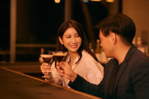 Bar for enjoying adult late-night relaxation