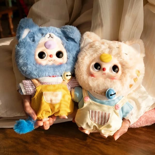 可移動的眼睛可以呈現豐富的表情！