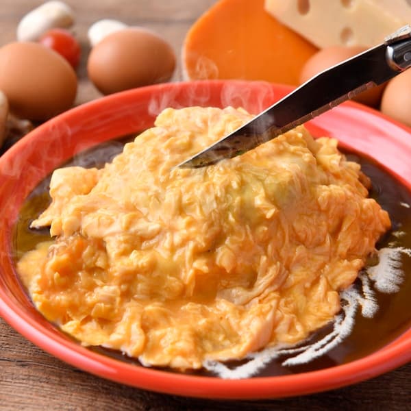 Paso 4: Omurice esponjoso completo