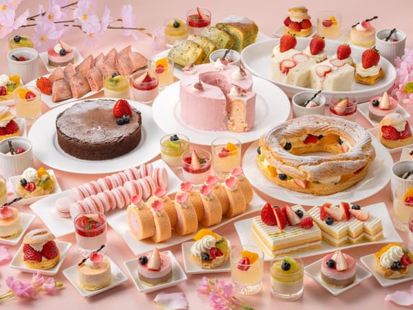 Spring dessert buffet