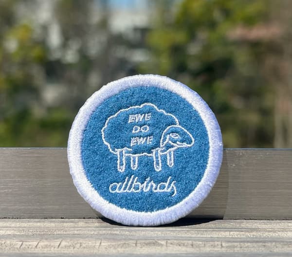 Patch wol merino spesial untuk peserta