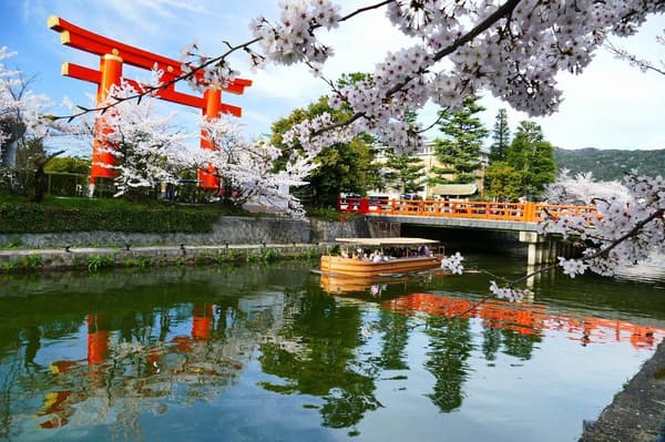 岡崎櫻花迴廊十石舟