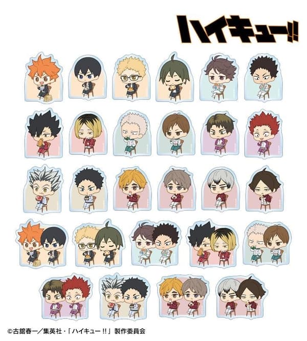 Haikyu!! Trading Chibi Character Morning Ver. Die-Cut Sticker