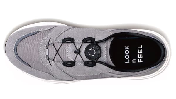 UNION TRAINER สีเทาบรัช มุมมองด้านบน