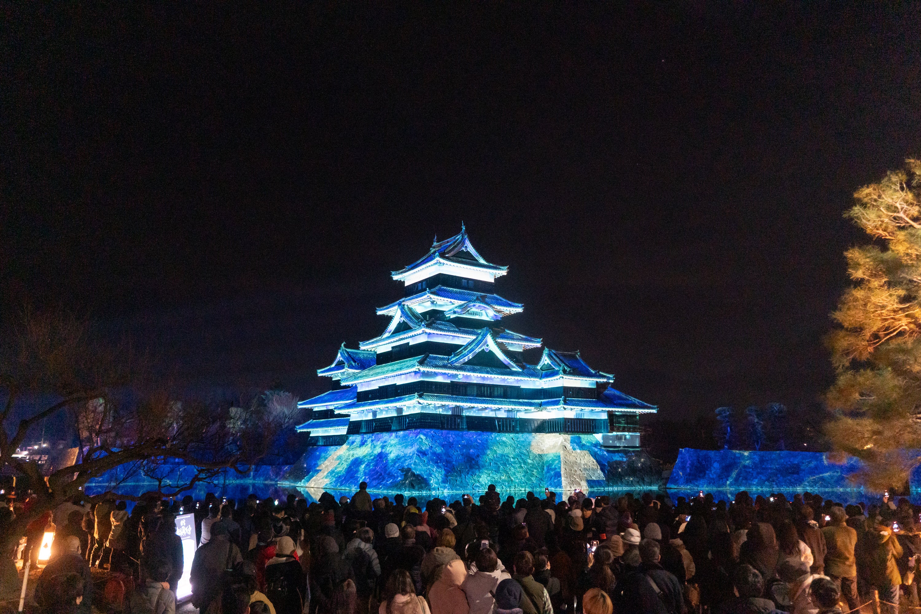 National Treasure Matsumoto Castle Tower Projection Mapping 2025-2026