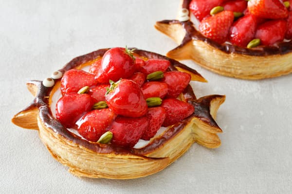 Poisson d'Avril (Stroberi) detail