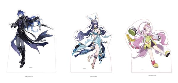 Life-sized character panels