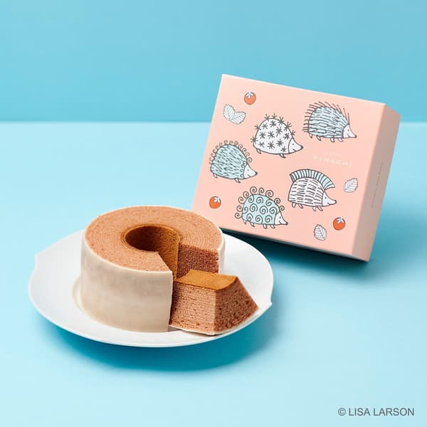 Strawberry Baumkuchen