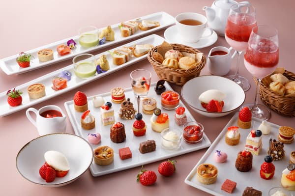 Strawberry Celebration afternoon tea