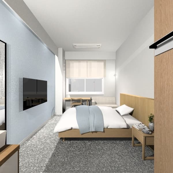 Hostel room for 2 guests