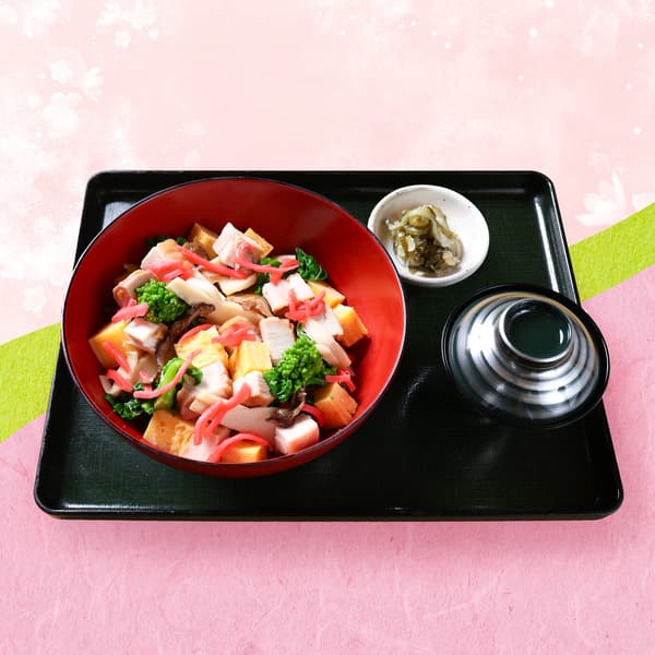 Daisen Chicken Chirashi Sushi at Shin-Yokohama Store