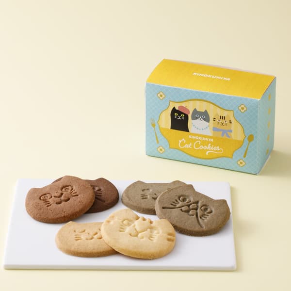 Surtido de galletas de gato (6 piezas)