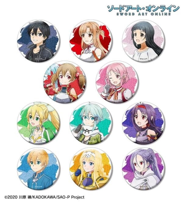 刀劍神域 Ayumi ver. 交易亮粉徽章