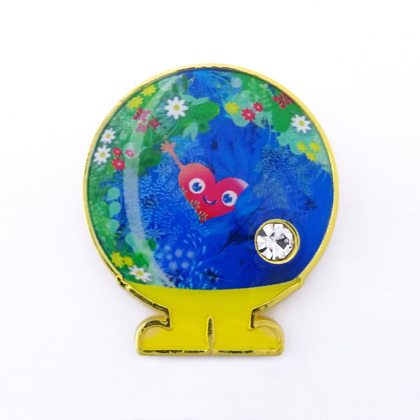 EXPO2027 Tunktunk Pin with Rhinestones 1