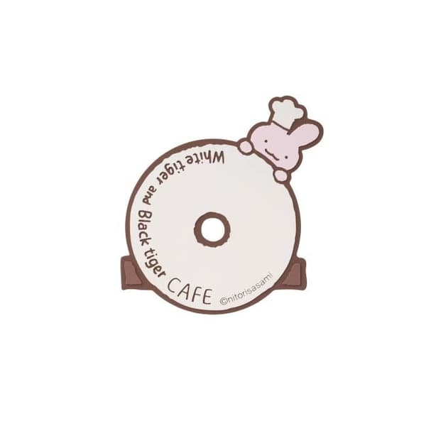 Mirror-Band Rubber Coaster