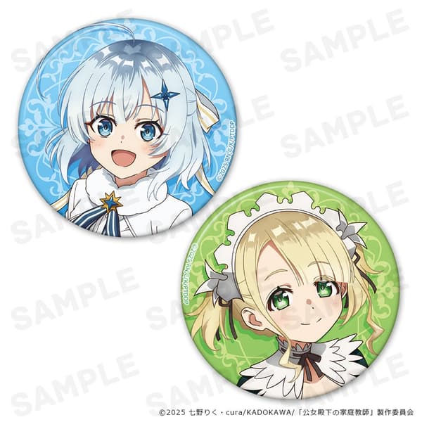 Can Badge 2-Piece Set – Tina & Ellie