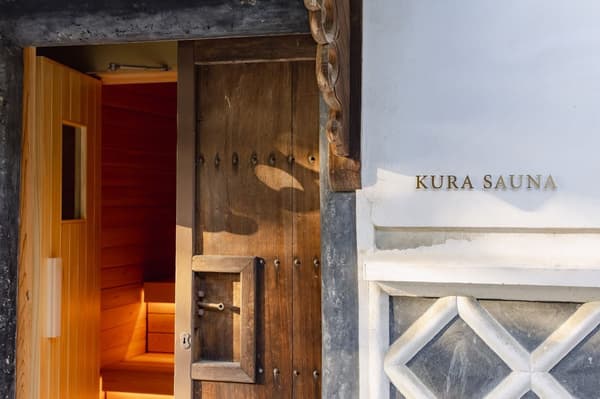 Kura Sauna interior
