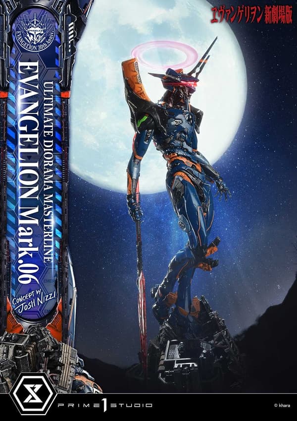 Evangelion Mark.06 statue close-up