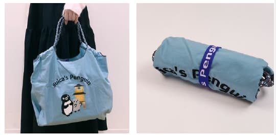 Suica Penguin Embroidered Eco Bag