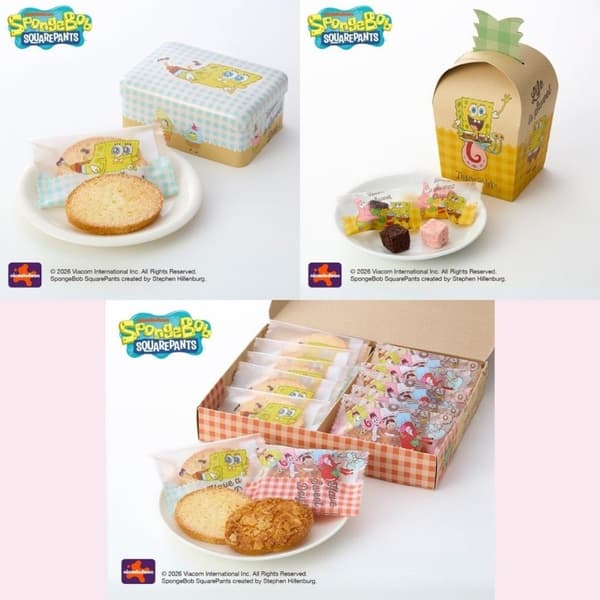 Tokyo Rusk SpongeBob collaboration