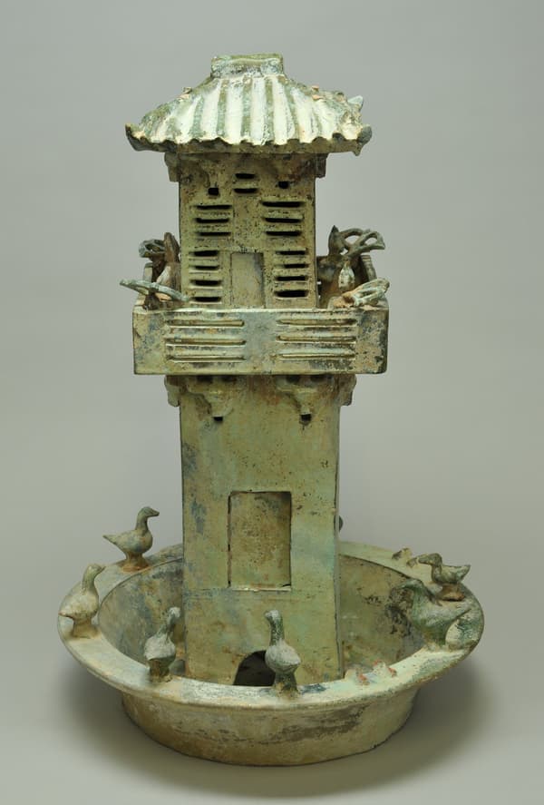 Green-Glazed Watchtower