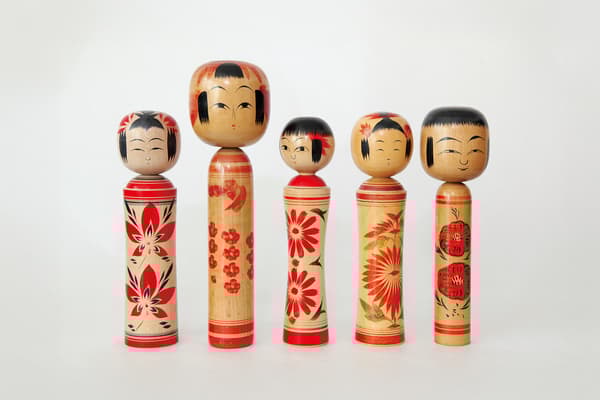 Traditional kokeshi 