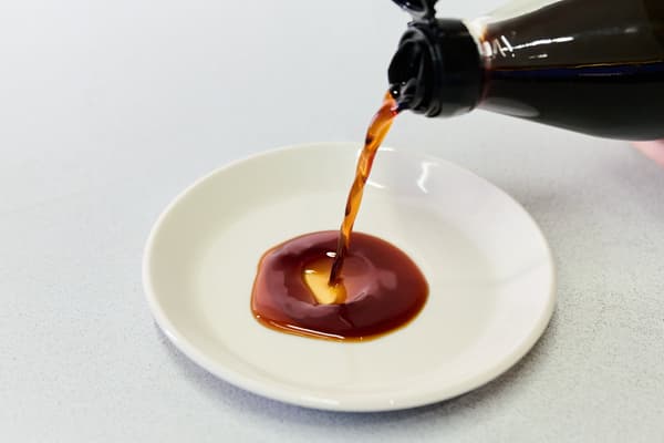 Hidamari Shoyu bottle close-up