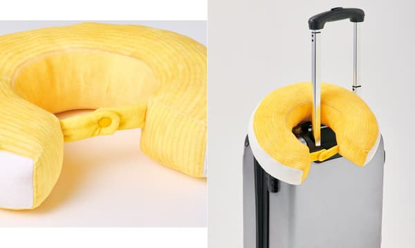 Impresión realista de Baumkuchen en la almohada cervical